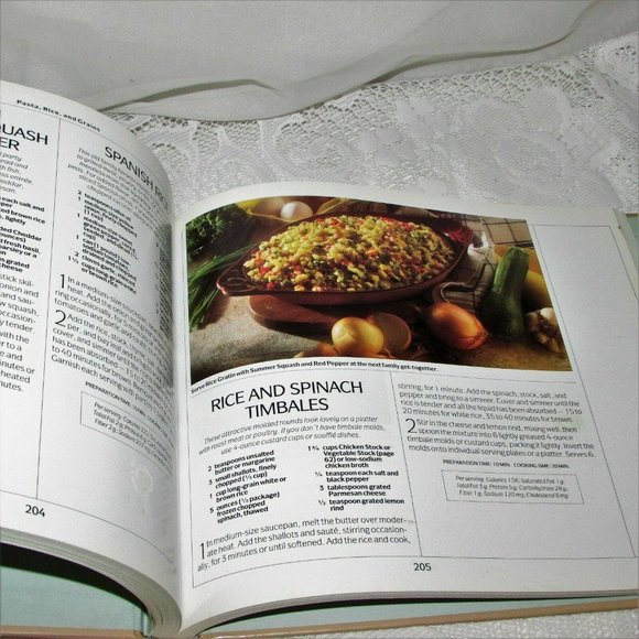 LIVE LONGER COOKBOOK Recipes Healthy Living Cooking Book 1992 - Picture 8 of 10